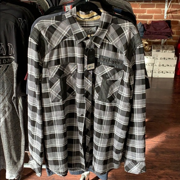 Men’s affliction long sleeve - Picture 1 of 2